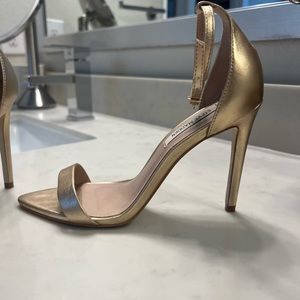 Shoes Steven By Steve Madden Gold 4 Inch Heels